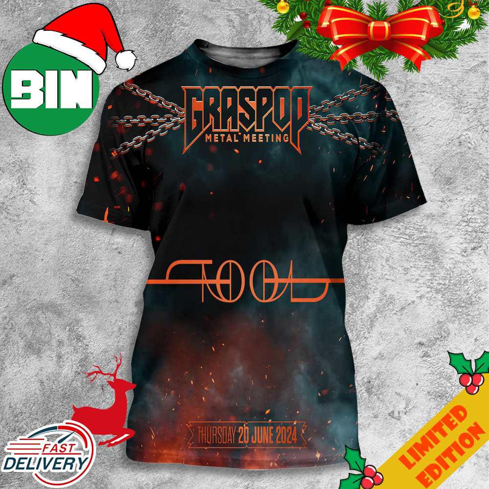 Graspop Metal Meeting GMM24 On Thursday 20 June 2024 Tool effing Tool 3D T-Shirt