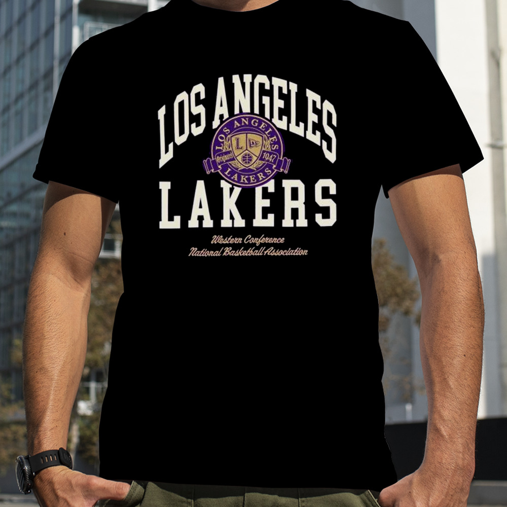 Los Angeles Lakers Letterman Classic American Football Conference National Football League shirt