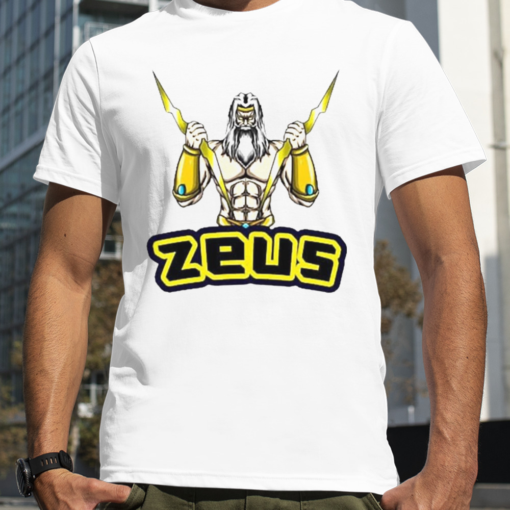 Zeus Lightening Art shirt