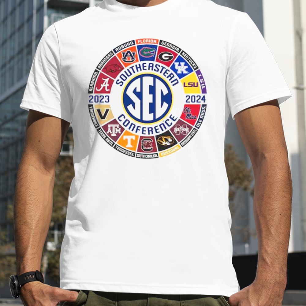 2023 24 SEC Football All-Team Logo Season T-shirt