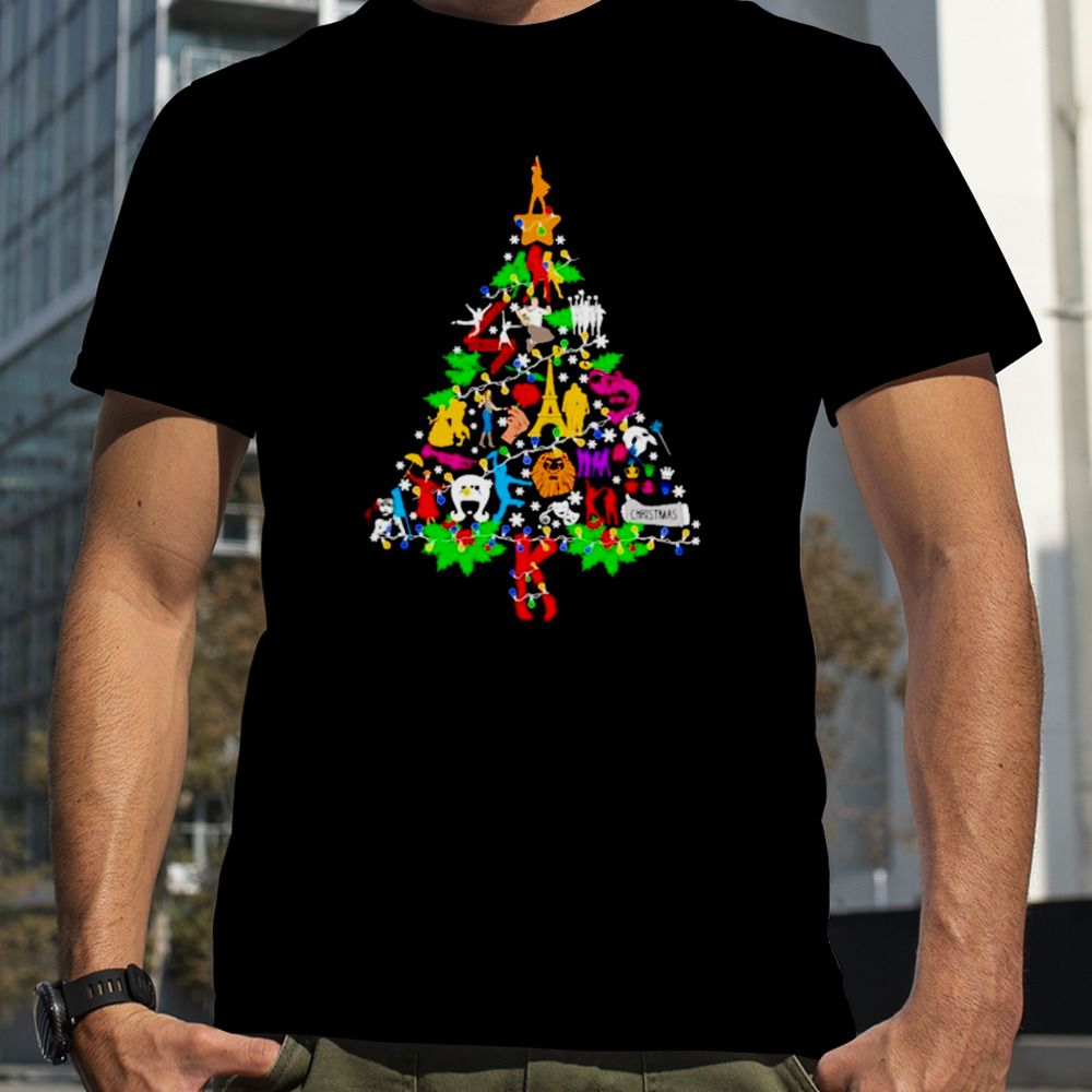 Broadway Christmas Tree shirt