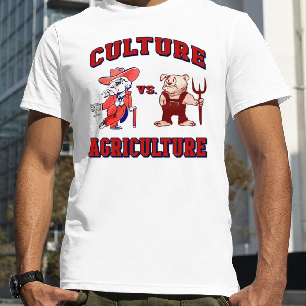 Culture Vs Agriculture cartoon shirt