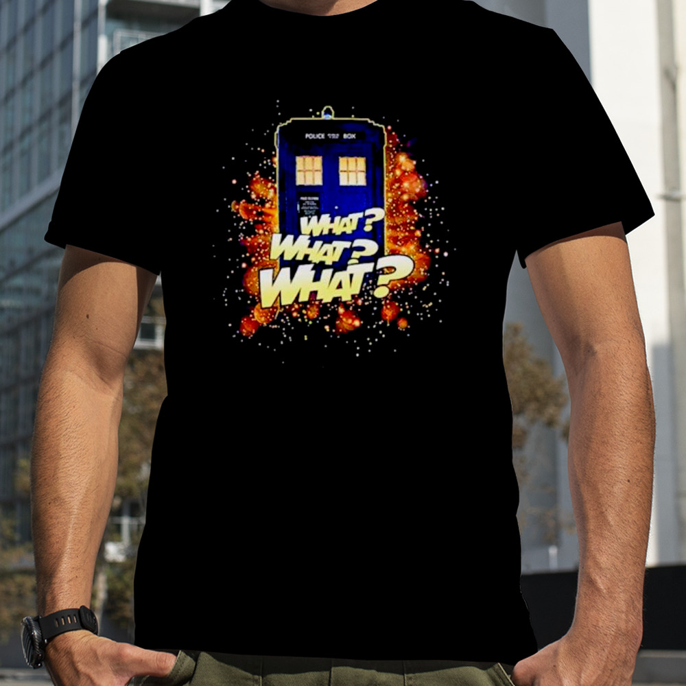 Doctor who time Vortex TARDIS shirt