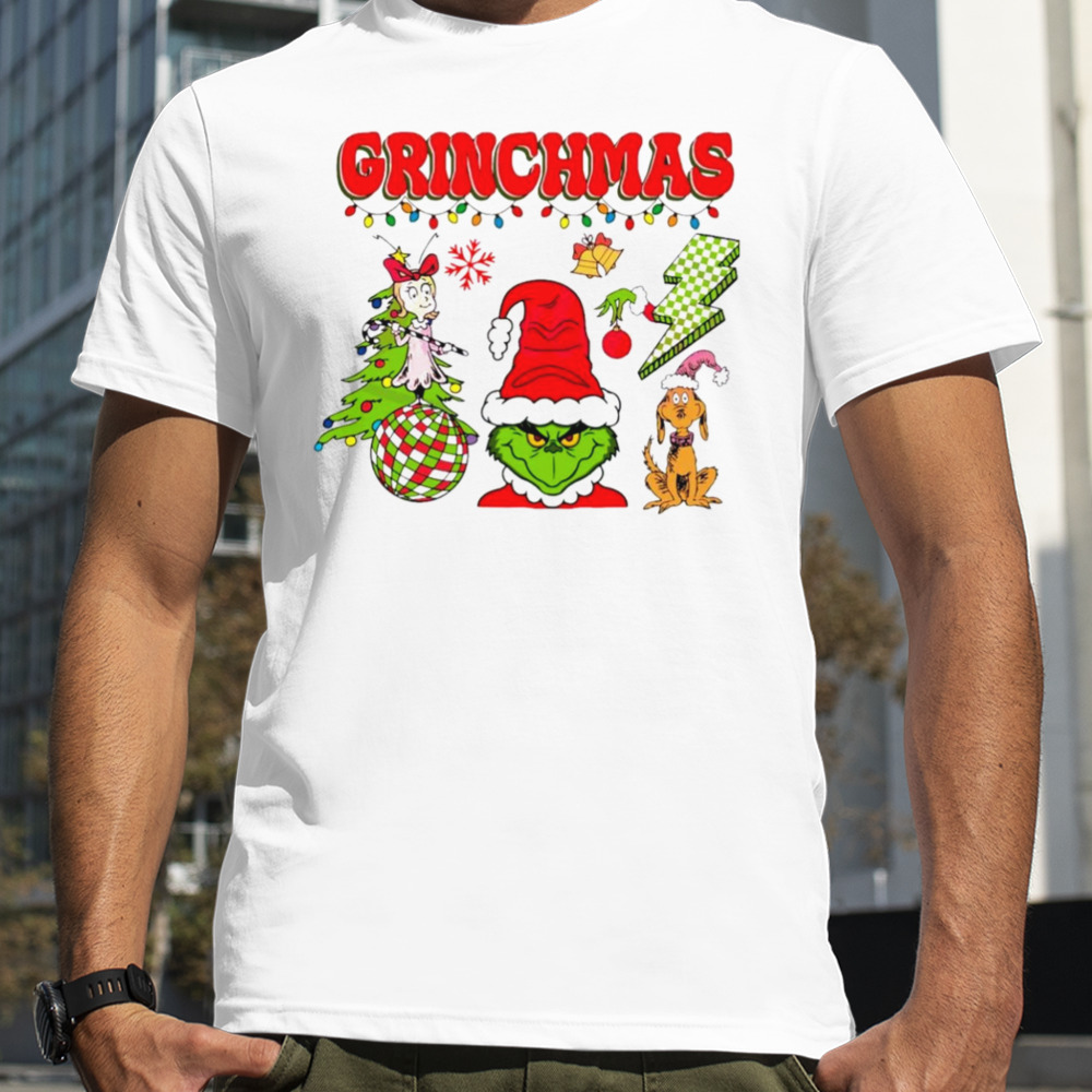 Grinch Grinchmas Characters Xmas shirt