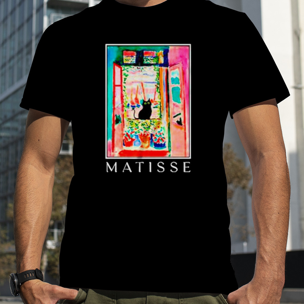 Henri matisse open window cat shirt