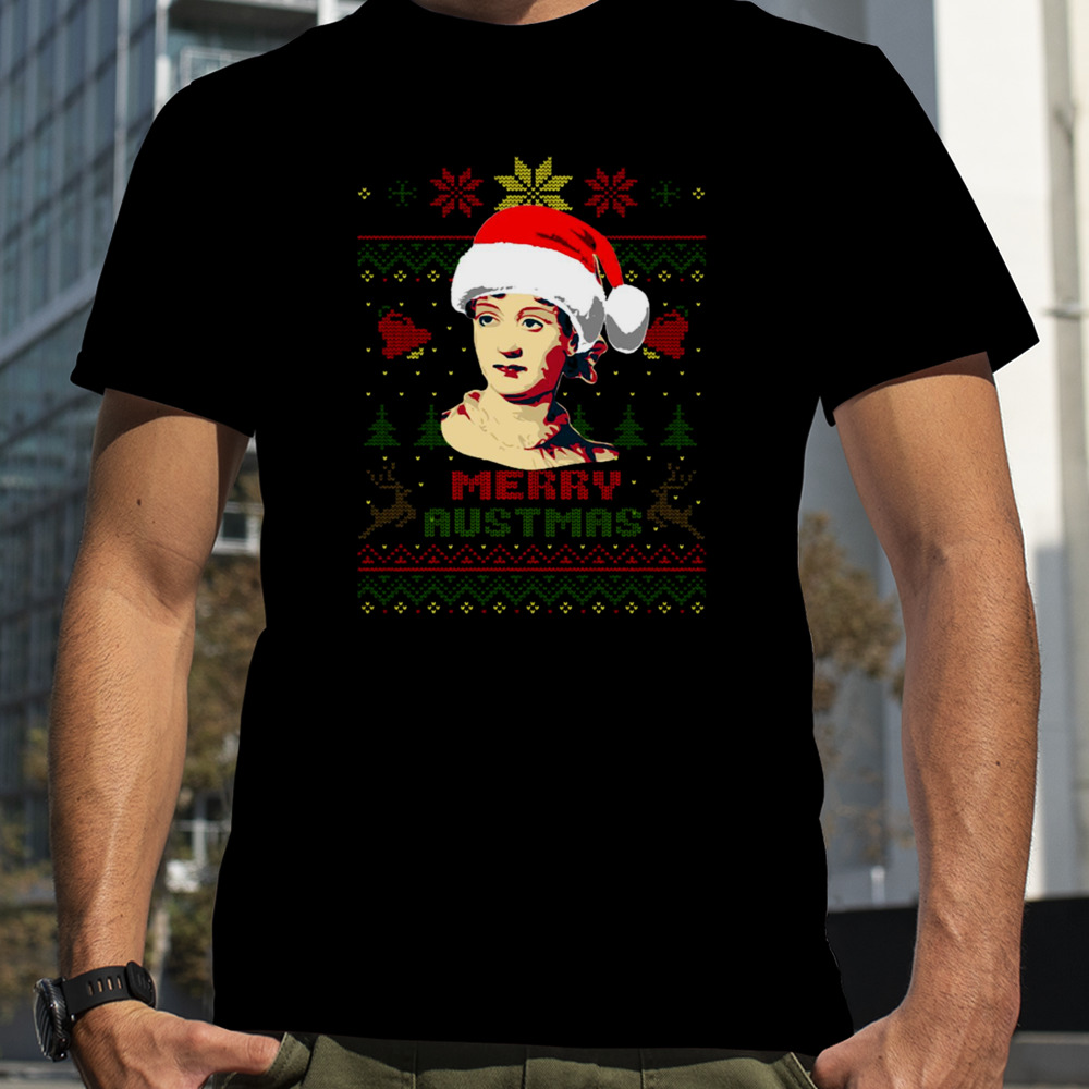 Jane Austin Merry Austmas shirt