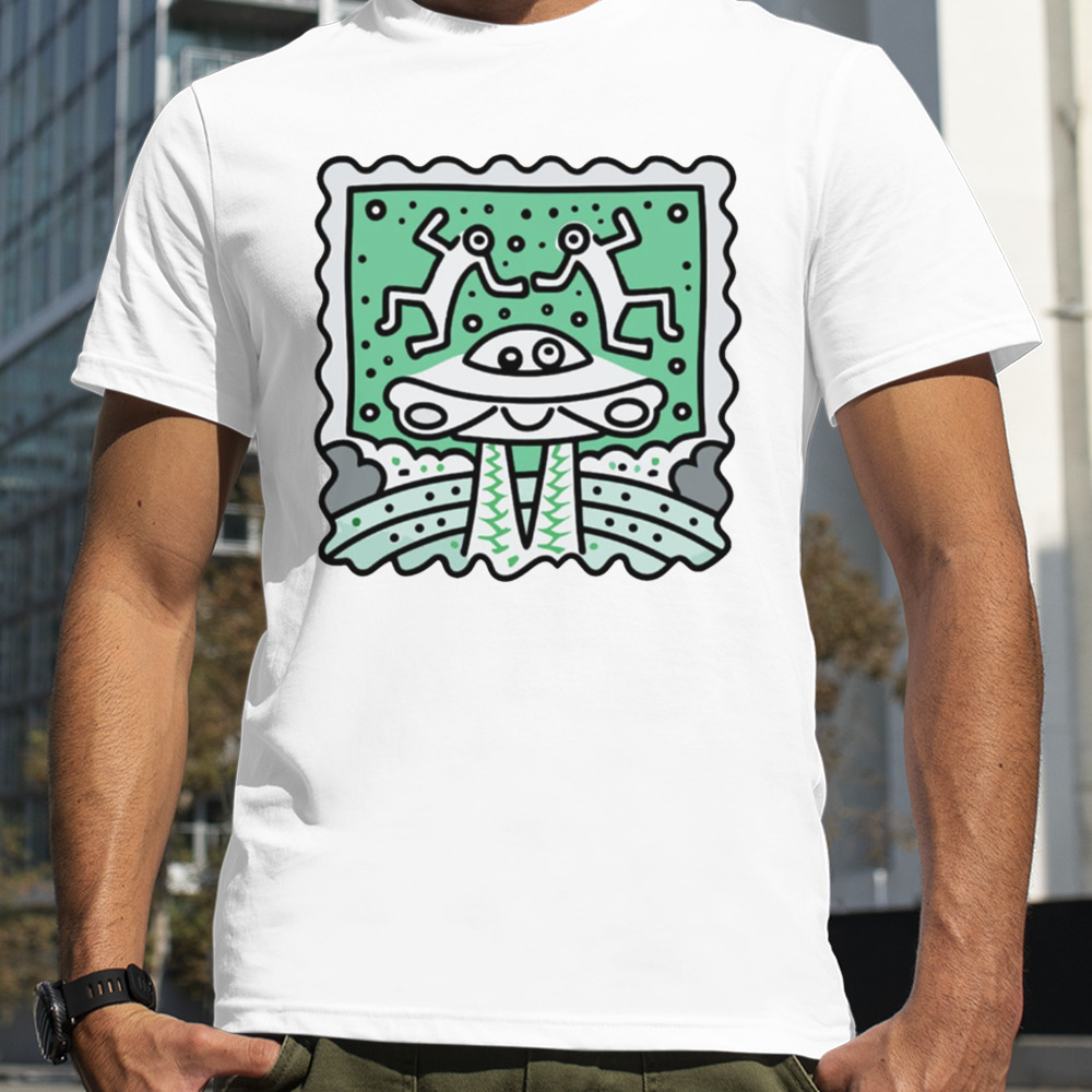 Keith Haring Inspired Alien Connection shirt