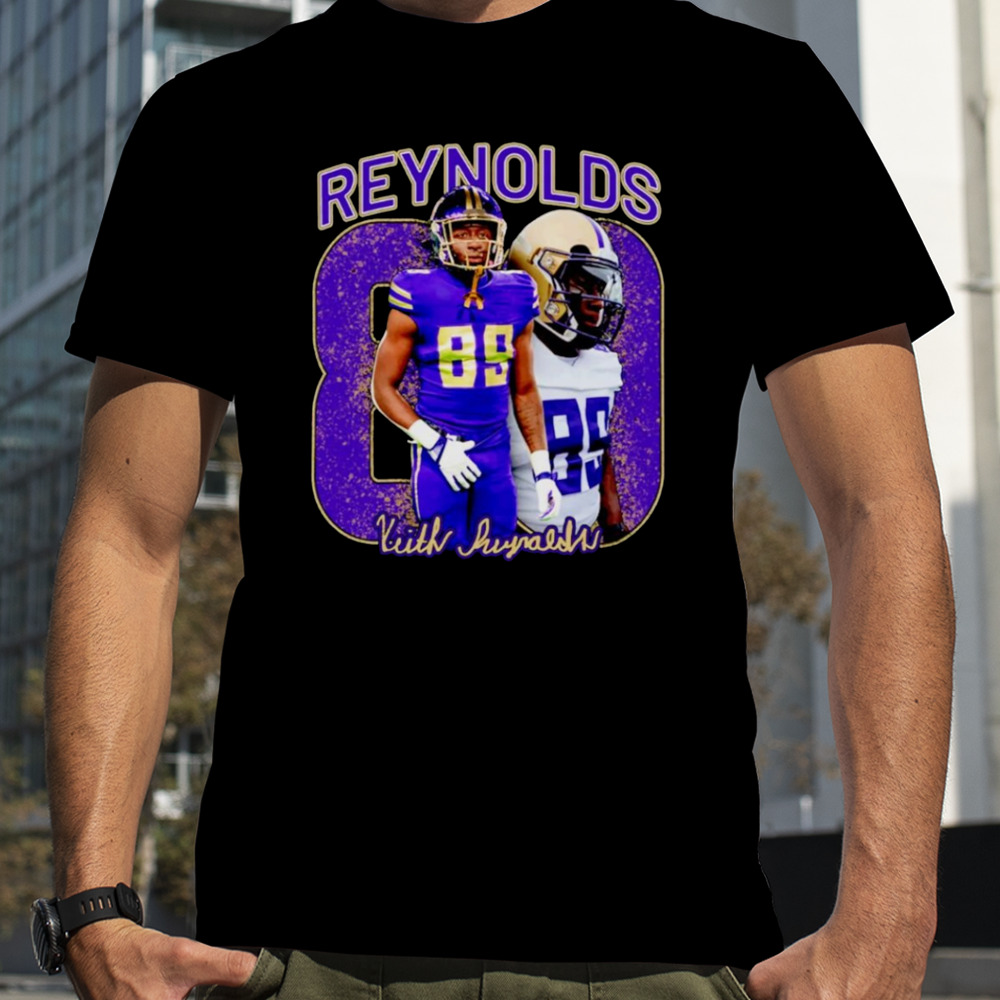 Keith Reynolds Husky Washington football shirt