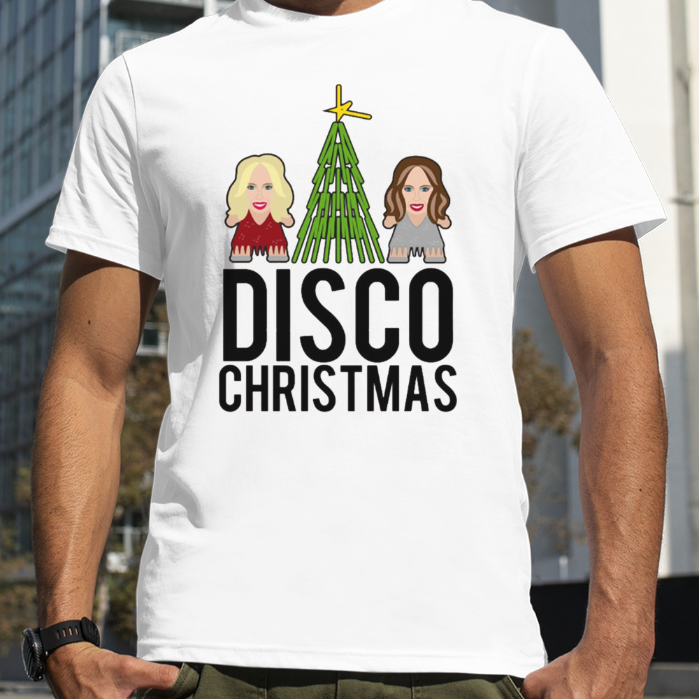 Kylie & Dannii Disco Christmas shirt