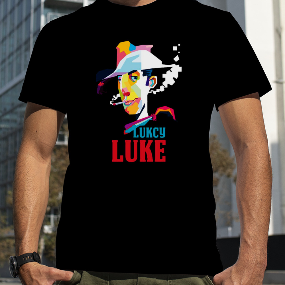 Lucky Luke In Pop Art shirt