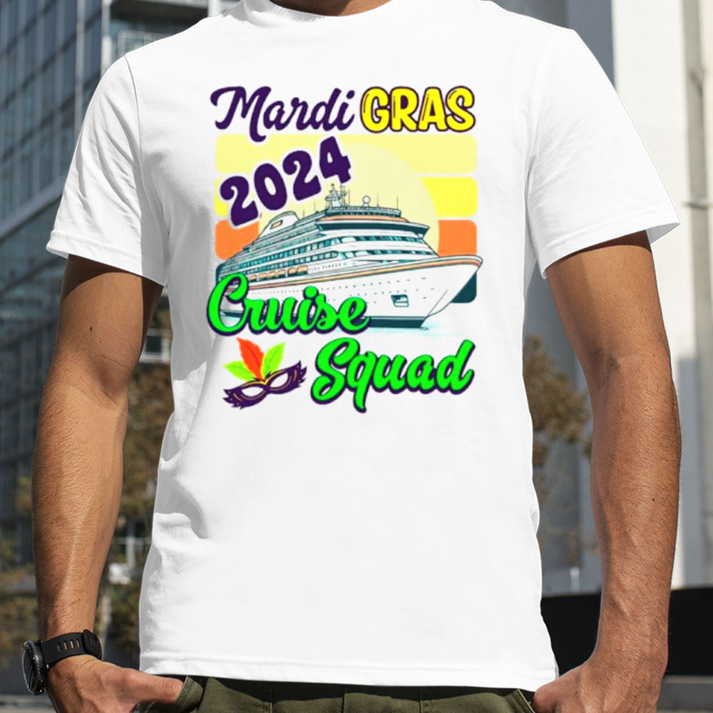 MardI gras cruise 2024 cruise squad shirt