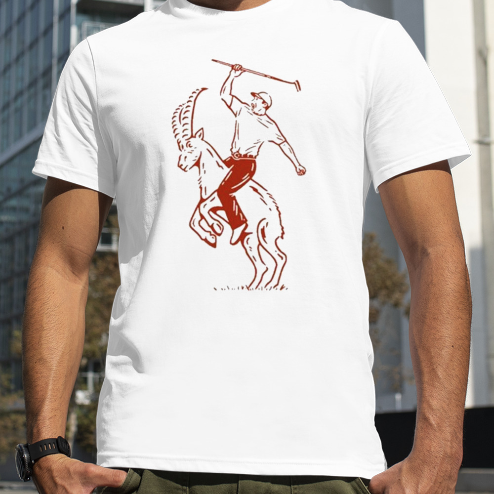 Mygolfspy the goat drawing shirt