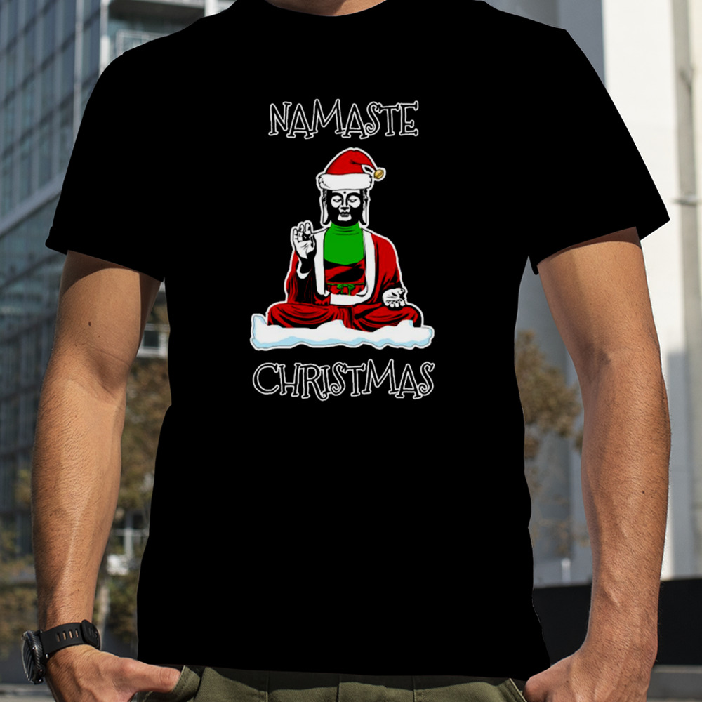 Namaste Christmas shirt