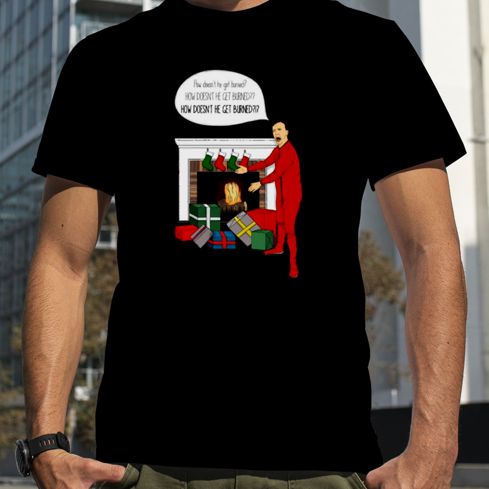 Nick Cage Christmas Freakout shirt