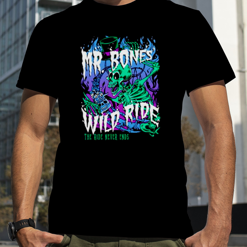 Planet Coaster Mr Bones Wild Ride shirt