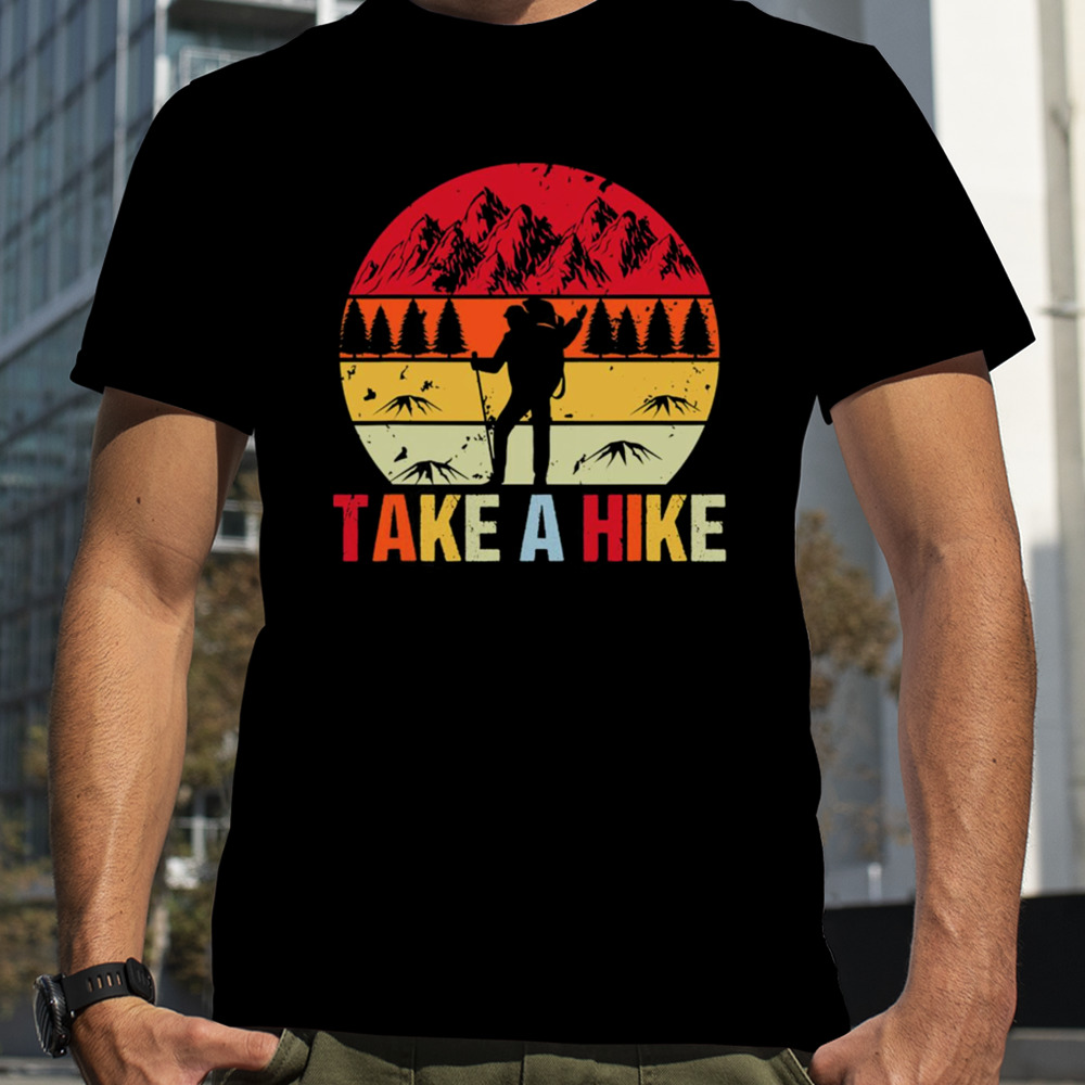 Retro Take A Hike Outdoors shirt