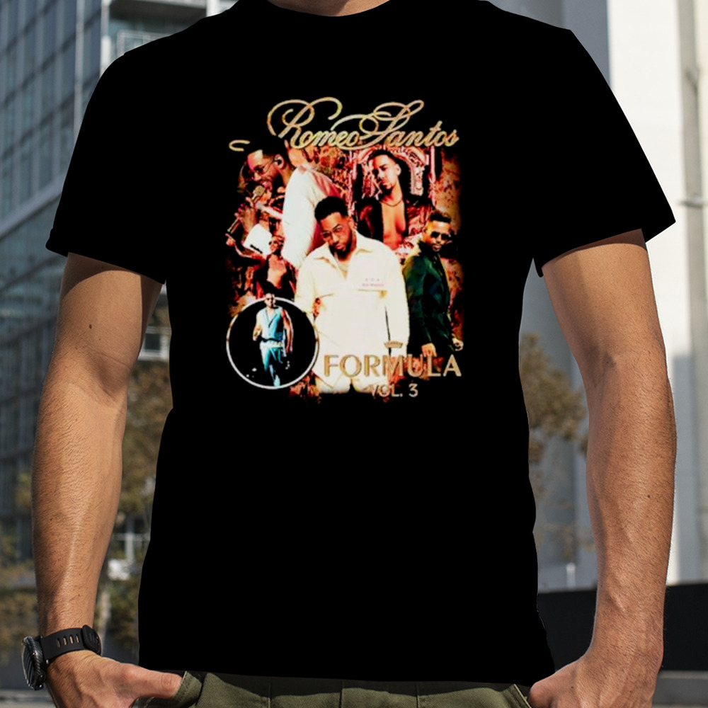 Romeo Santos formula Vol. 3 vintage shirt