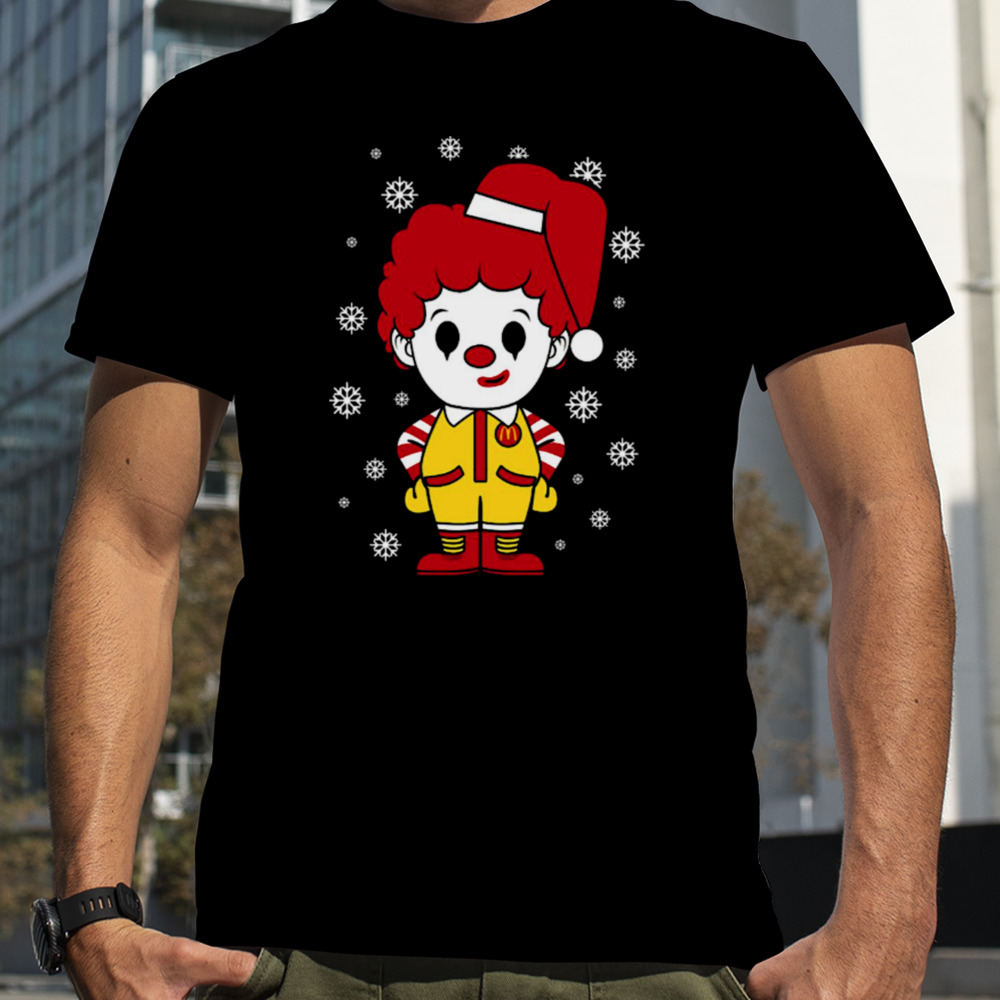 Ronald Mcdonald Christmas shirt