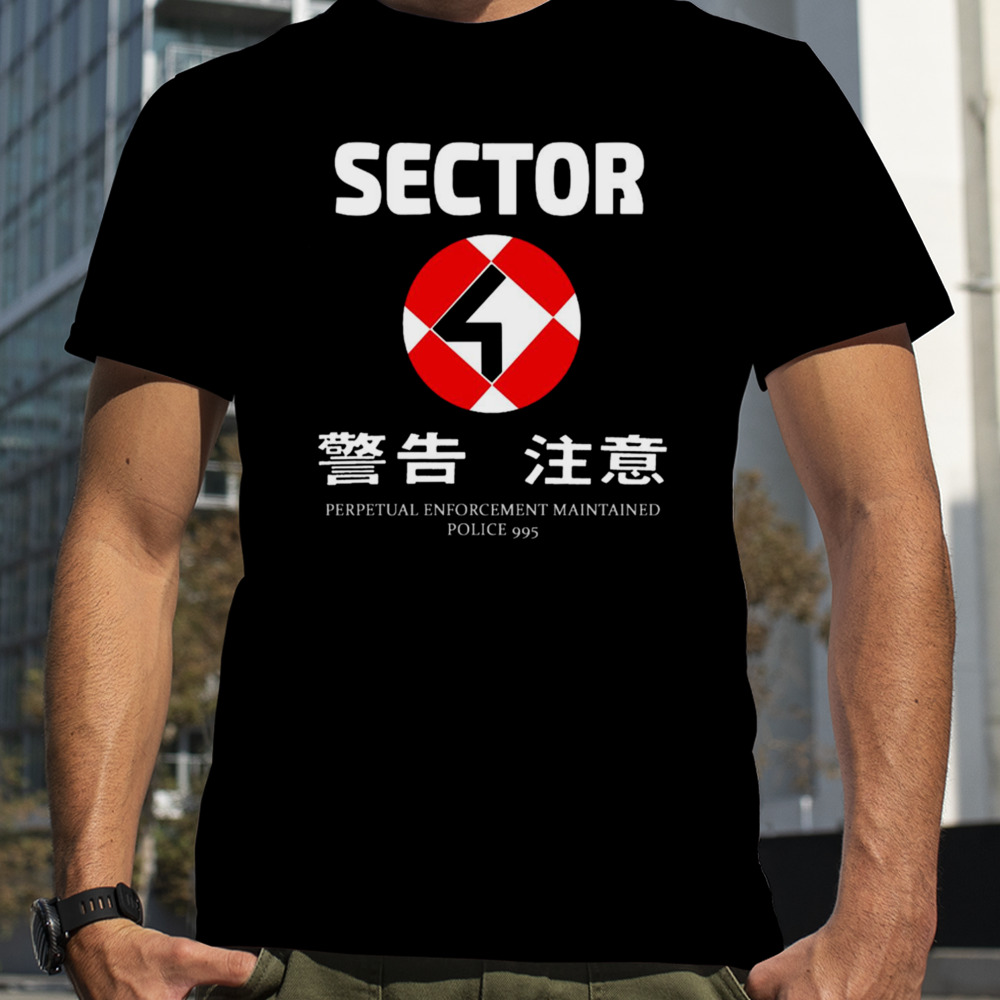 Sector 4 Cyberpunk shirt