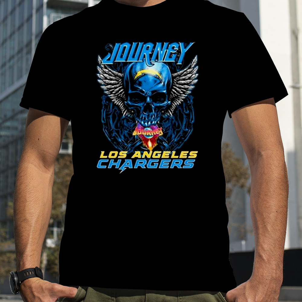 Skull Wings Journey Los Angeles Chargers shirt