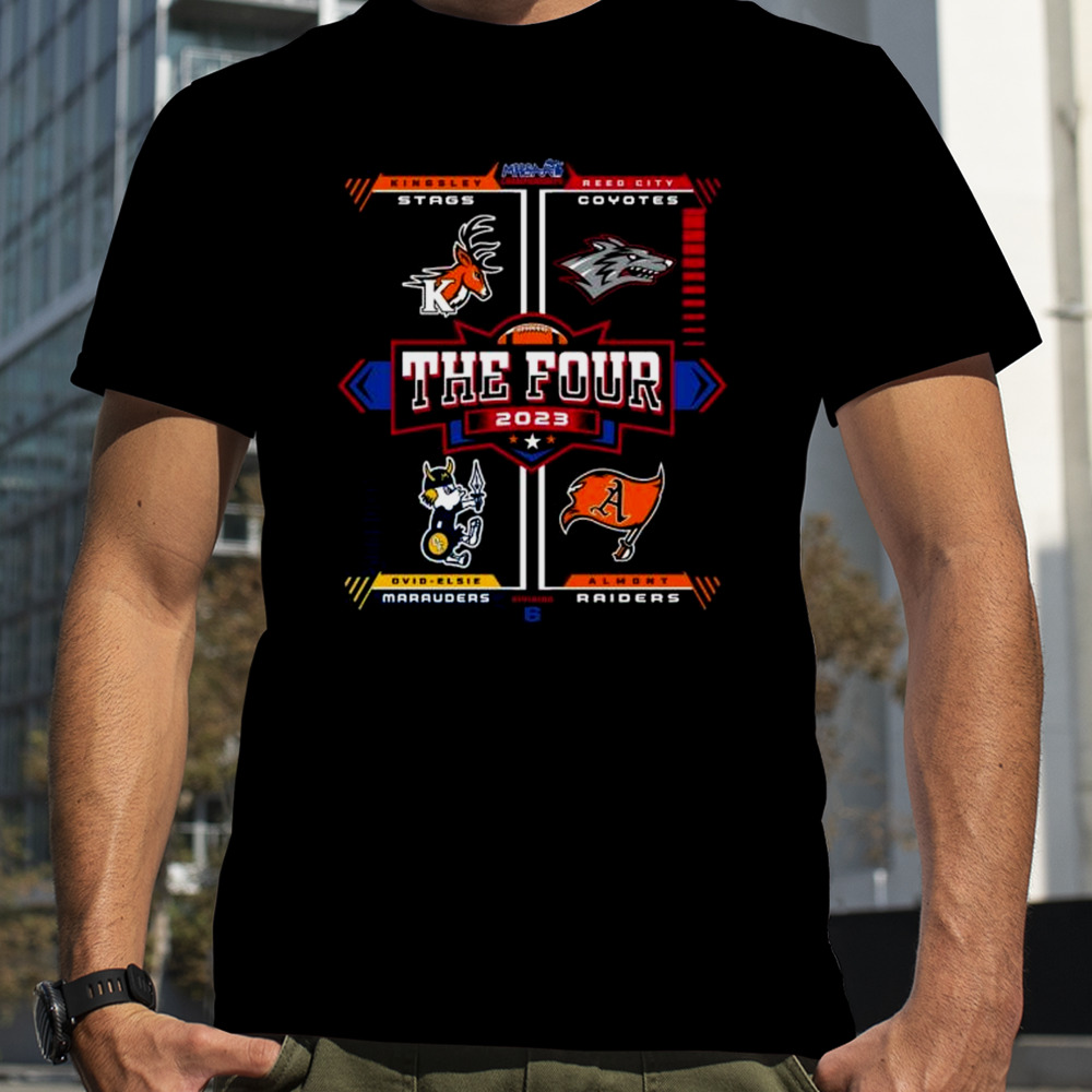 The Four 2023 MHSAA Division 6 Football Championships Shirt