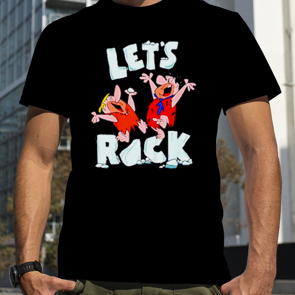 The flintstones let’s rock shirt