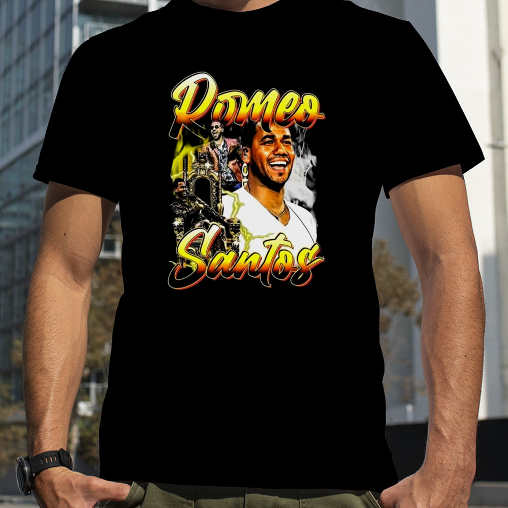 Vintage Romeo Santos Bootleg Retro 2023 Tour T-shirt