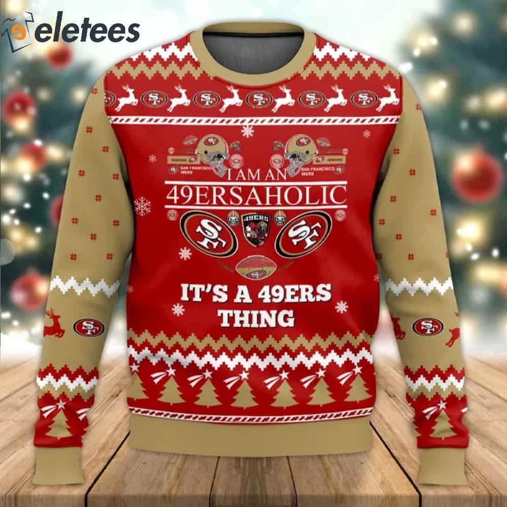 49Ers Holic Ugly Sweater