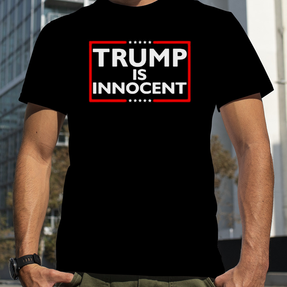 American Islandman Trump Is Innocent shirt