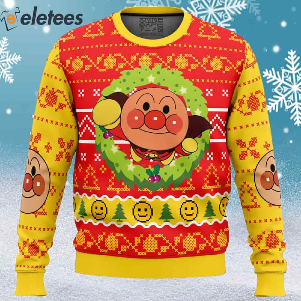 Anpanman Ugly Christmas Sweater