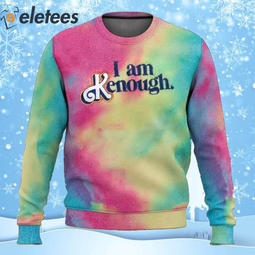 Barbie I am Kenough Ugly Christmas Sweater