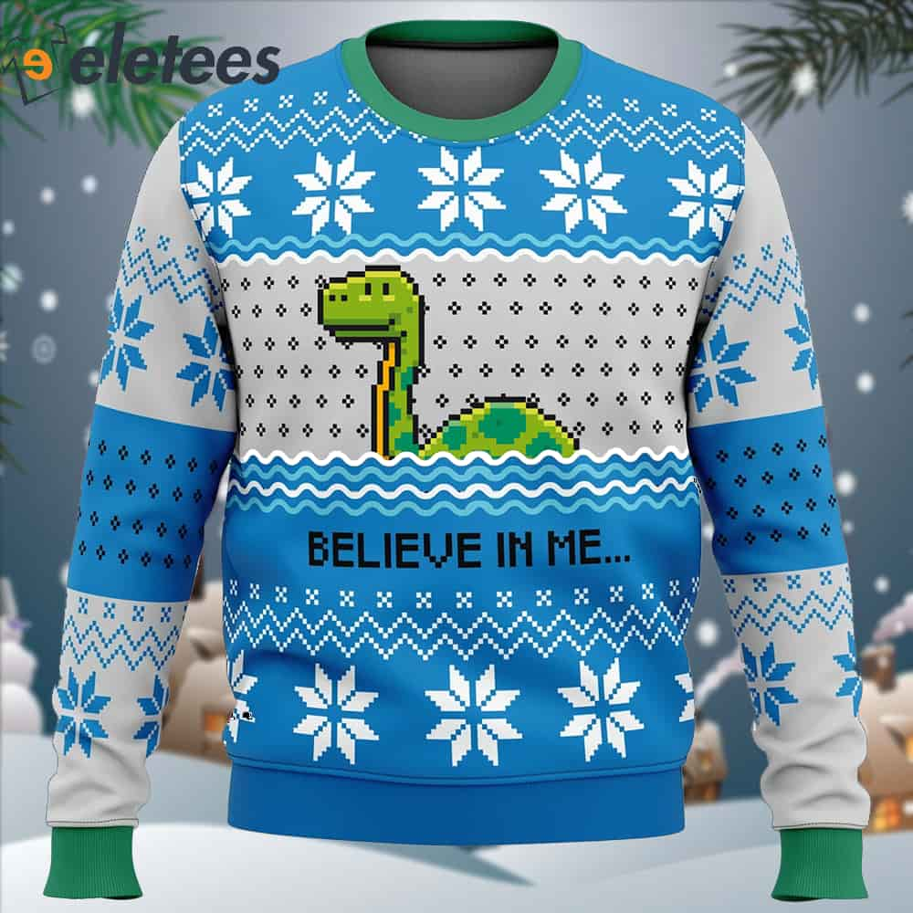 Believe In Me Christmas Sweater