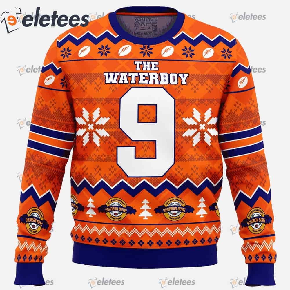 Bobby Boucher The Waterboy Ugly Christmas Sweater