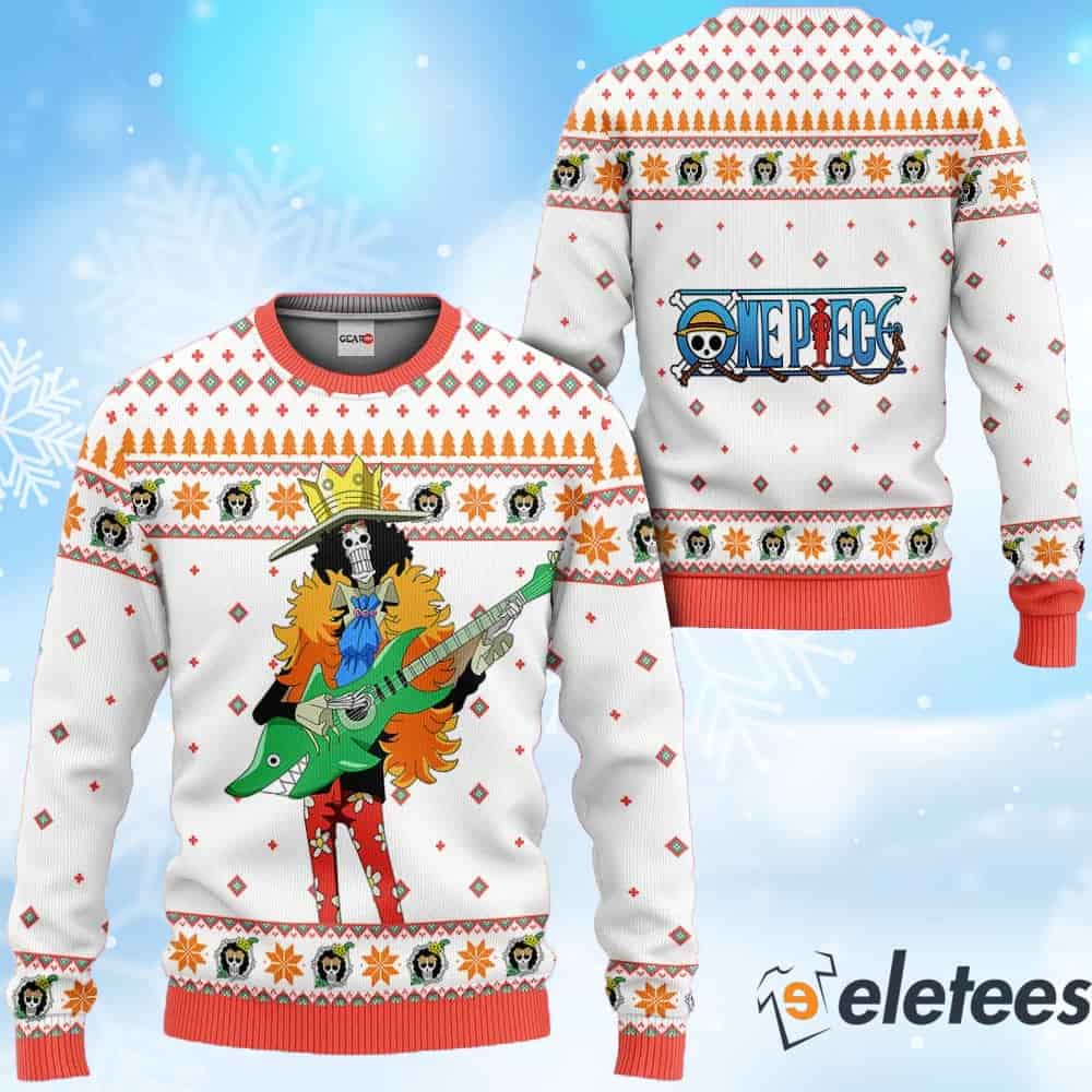 Brook Anime Ugly Christmas Sweater