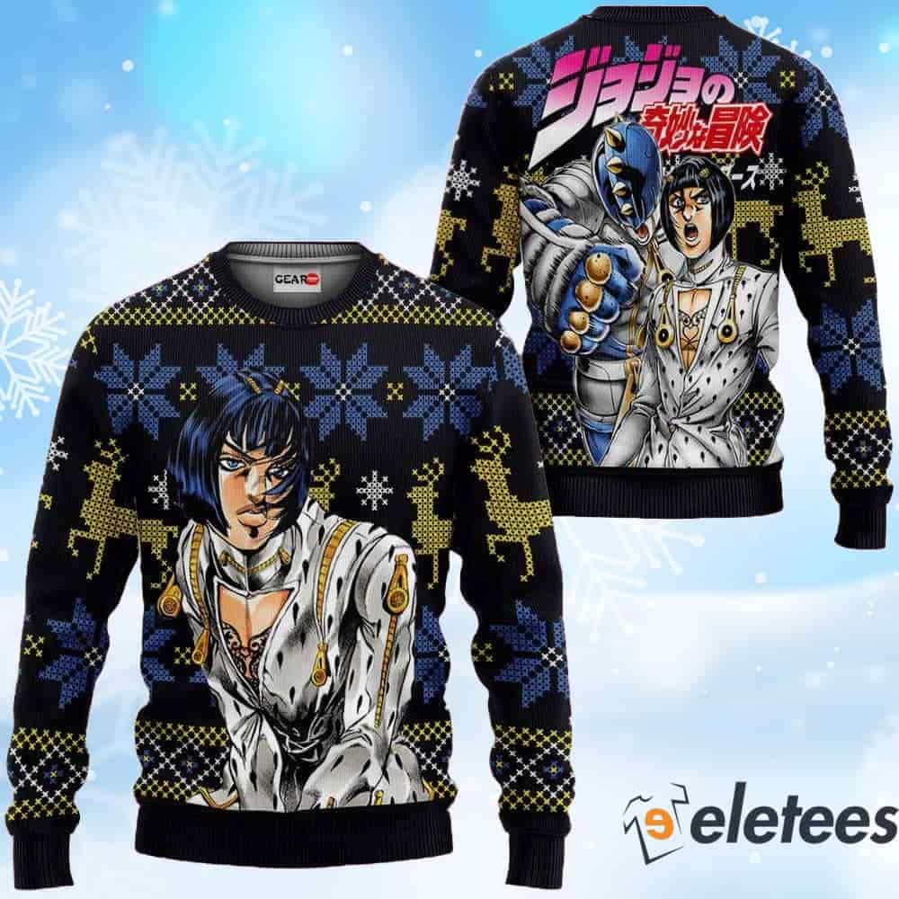 Bruno Bucciarati Ugly Christmas Sweater