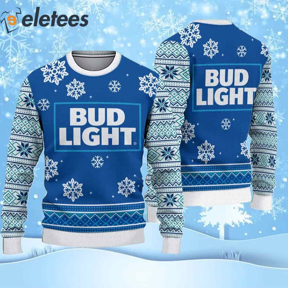 Bud Light Classic Ugly Christmas Sweater