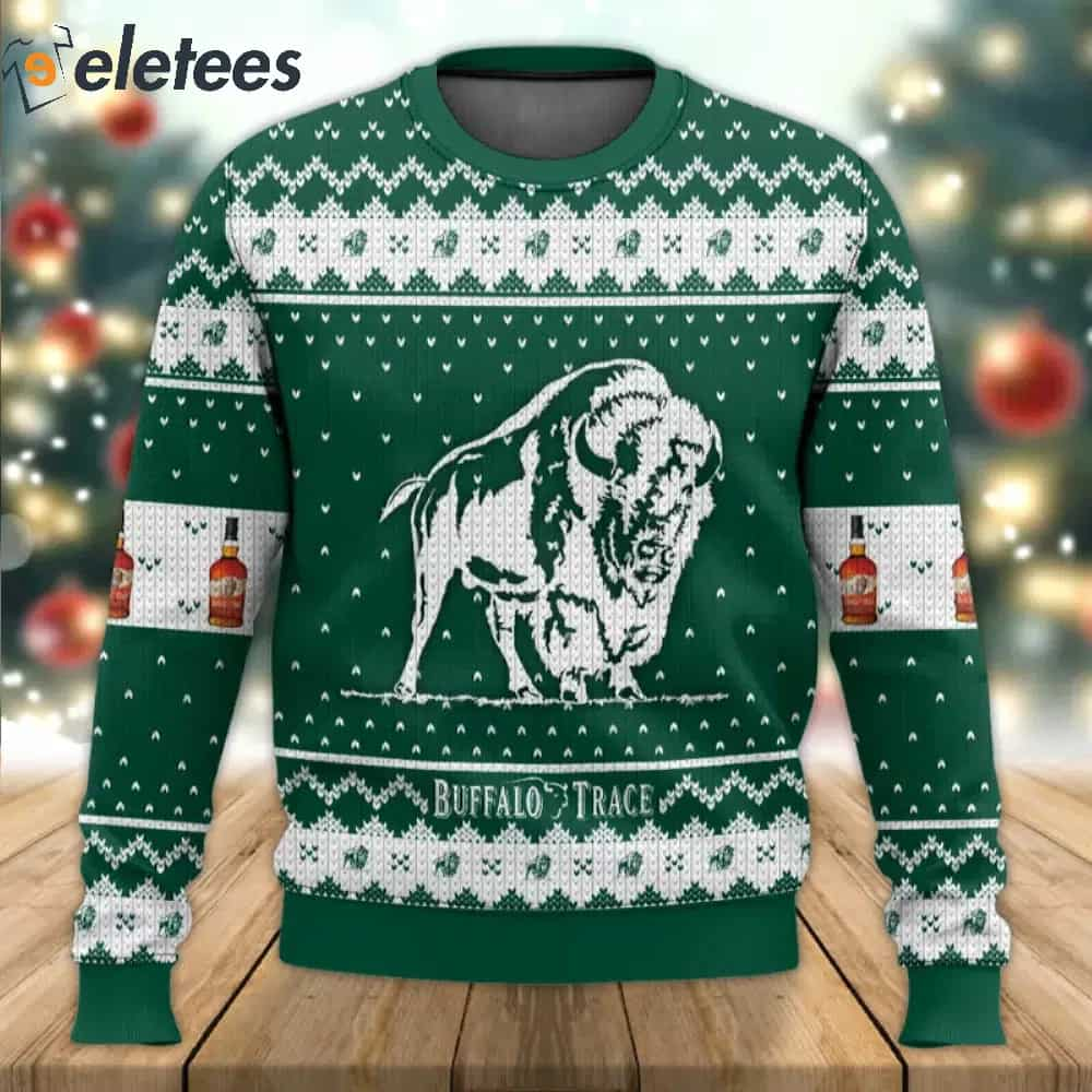 Buffalo Trace Drink Ugly Sweater