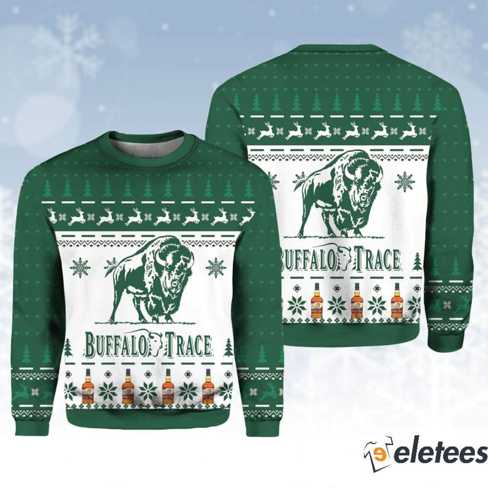 Buffalo Trace Ugly Christmas Sweater