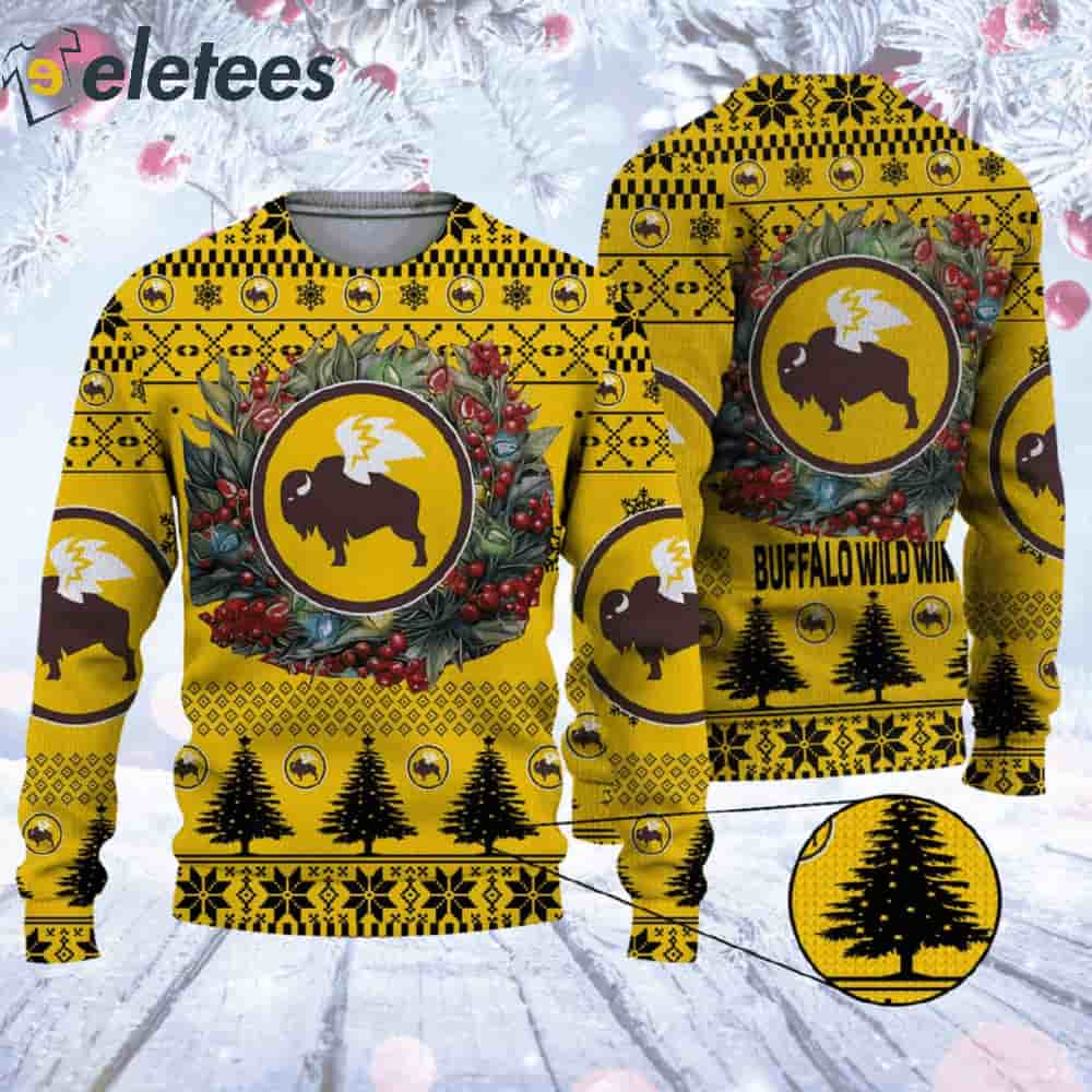 Buffalo Wild Ugly Christmas Sweater