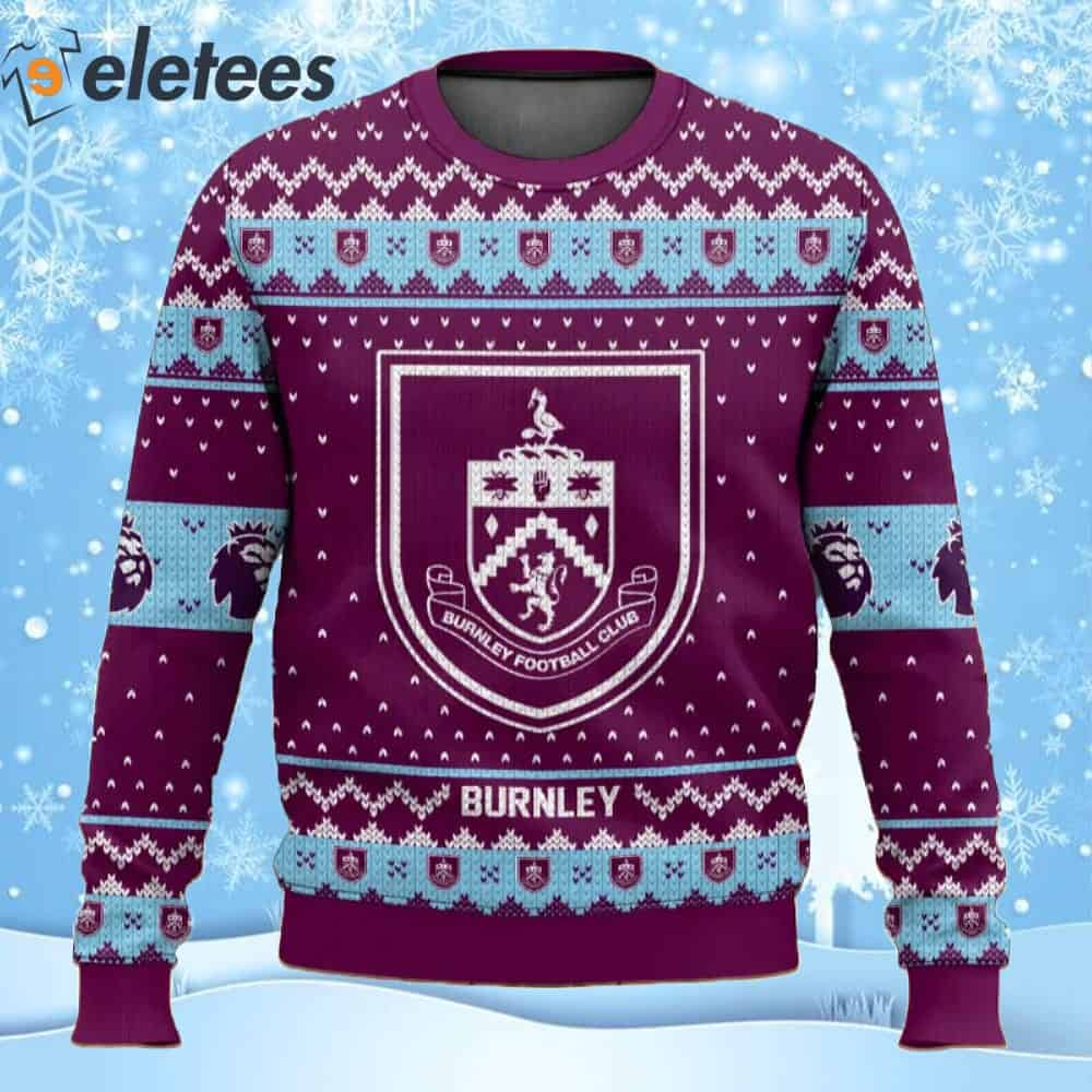 Burnley FC Ugly Christmas Sweater