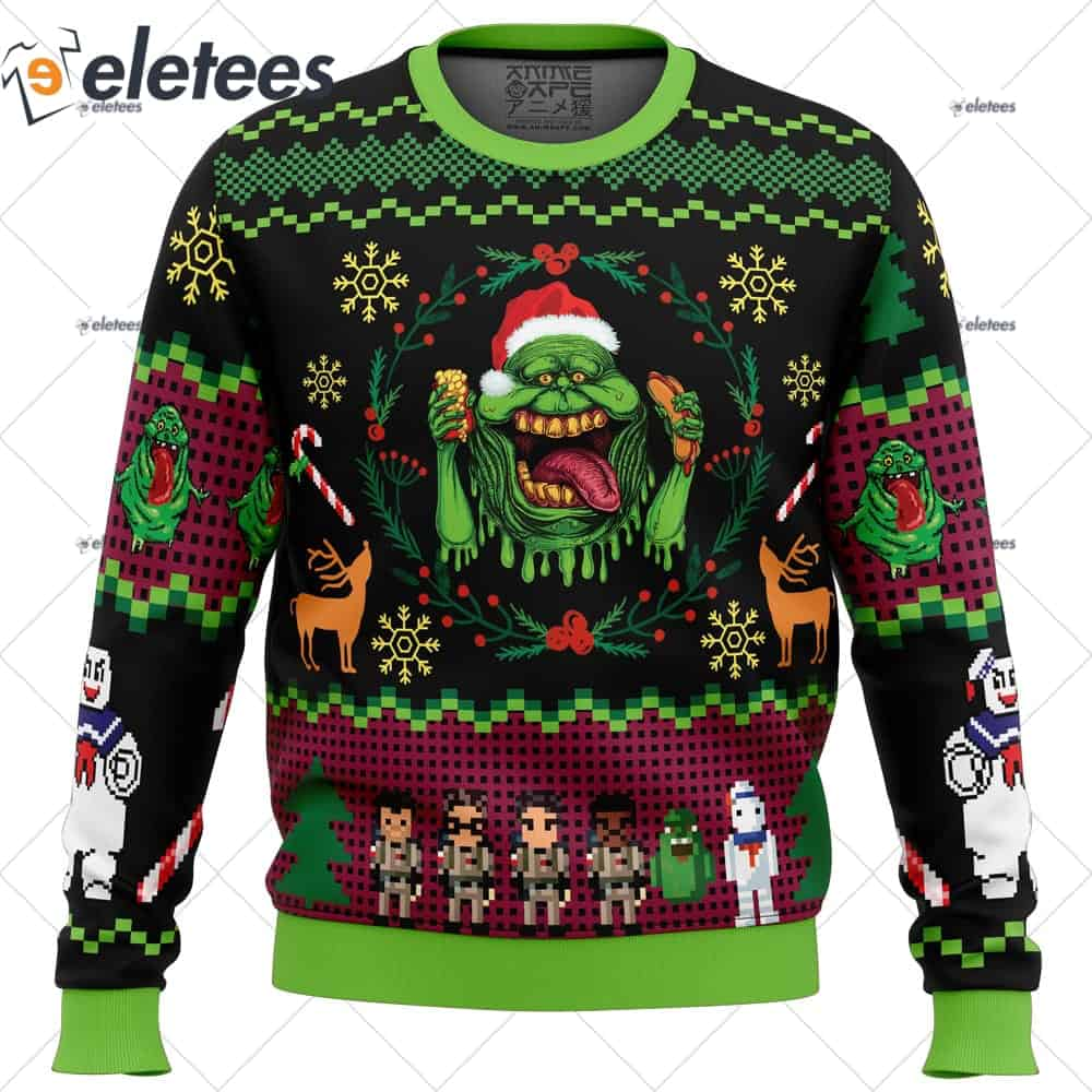 Bustin Christmas Ghostbusters Ugly Christmas Sweater