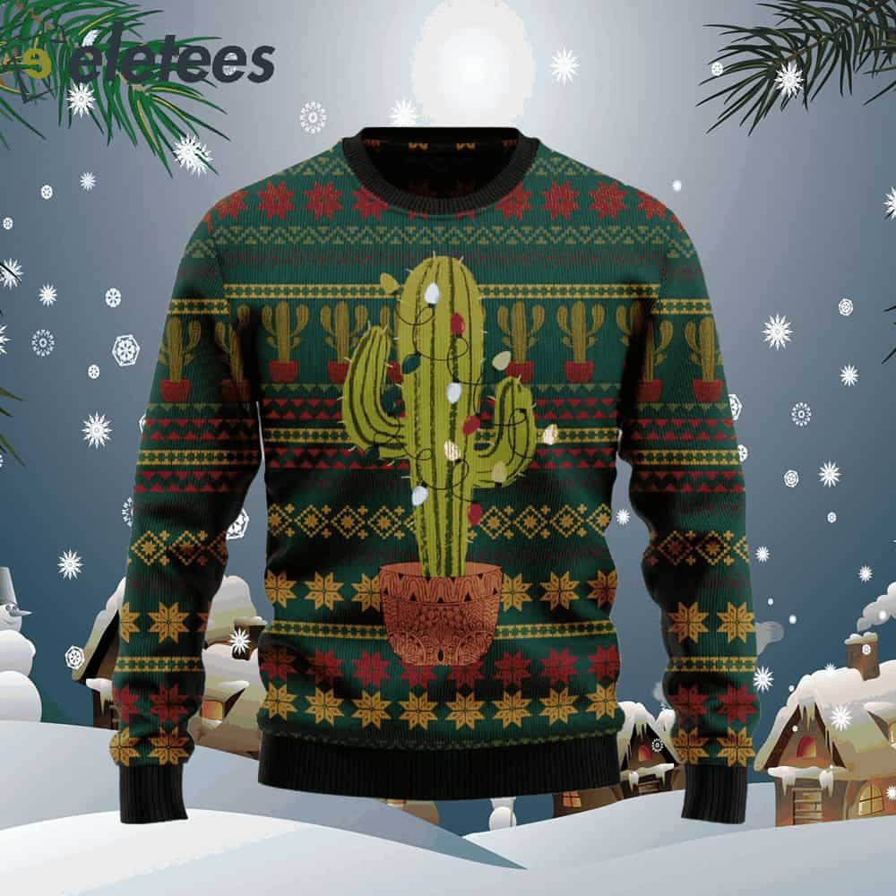 Cactus Christmas Ugly Christmas Sweater