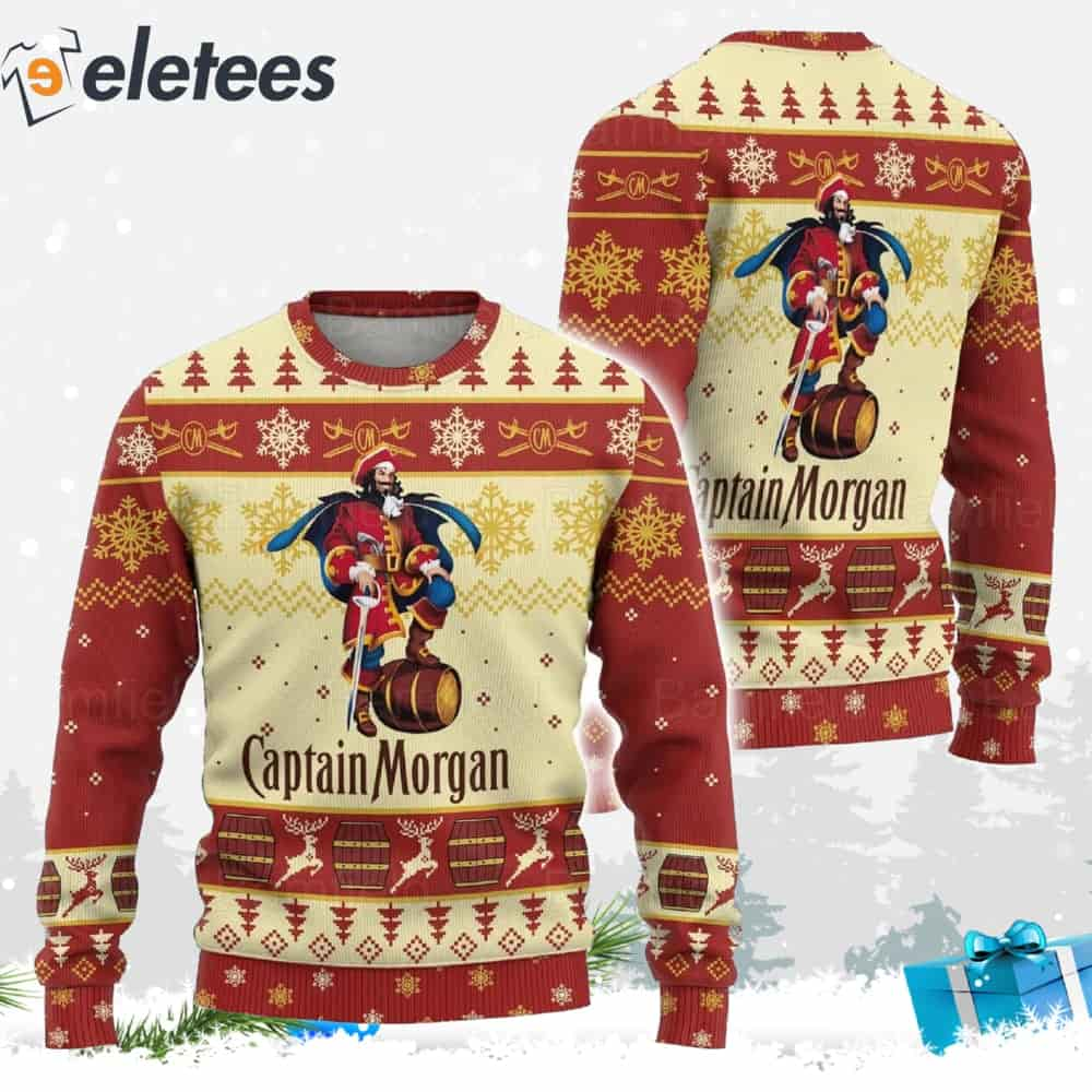 Captain Morgan Ugly Christmas Sweater