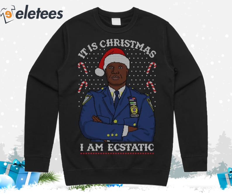 Captain Raymond Holt Ugly Christmas Sweater