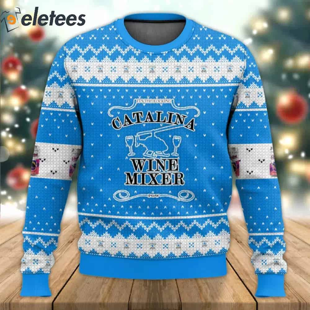 Catalina Wine Mixer Drink Ugly Sweater