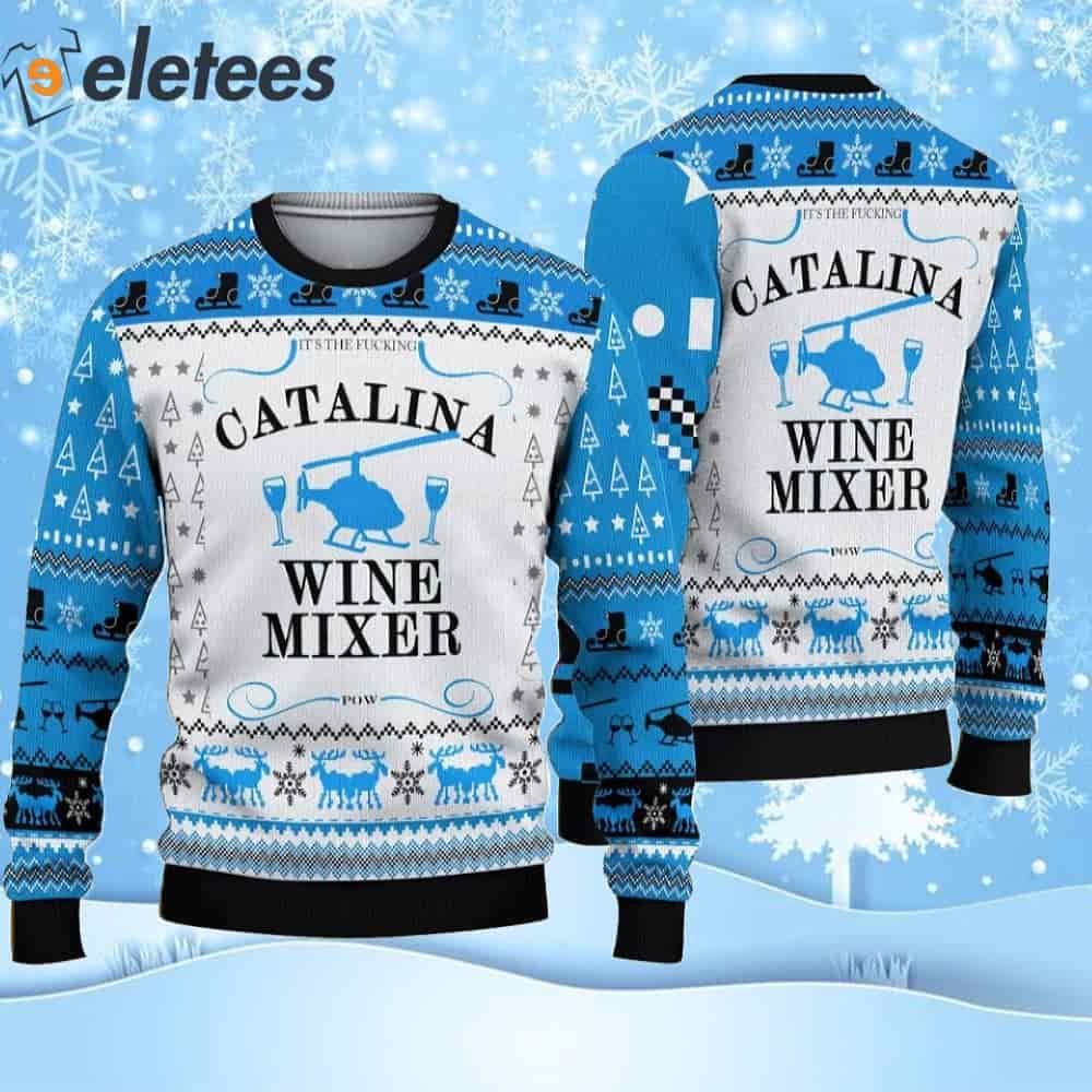 Catalina Wine Mixer Ugly Christmas Sweater