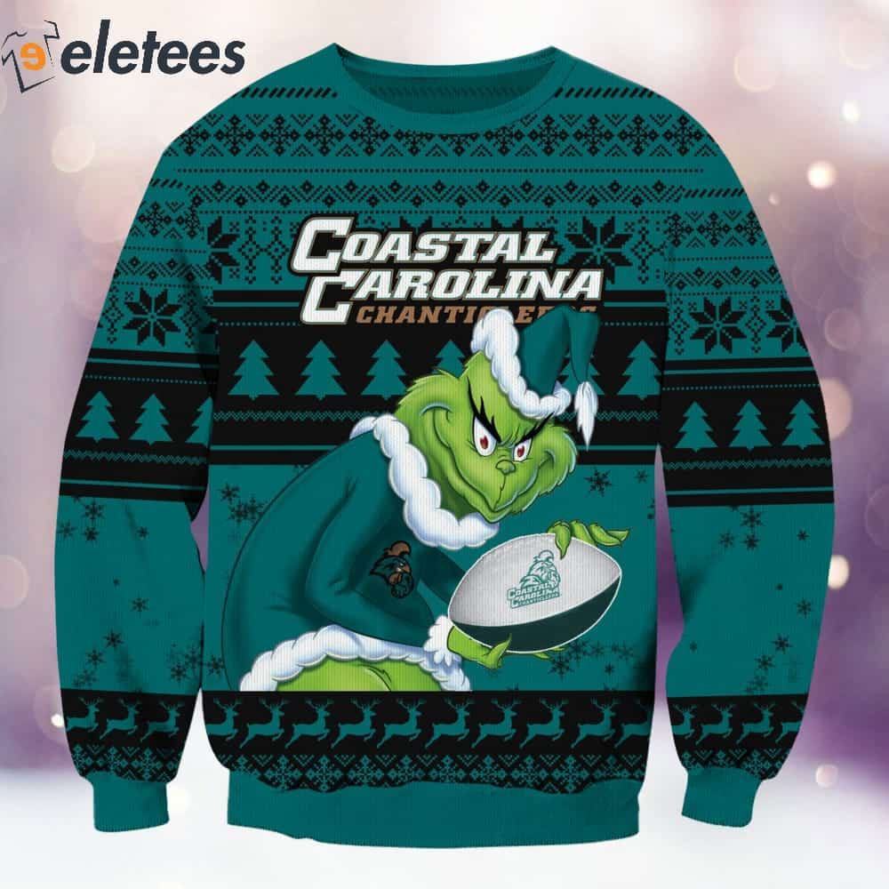 Chanticleers Grnch Christmas Ugly Sweater