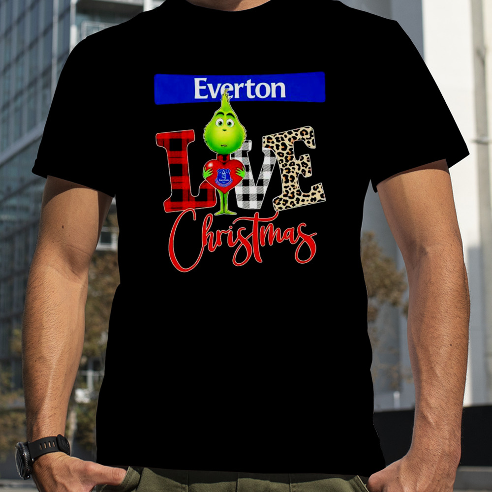 Everton Grinch love Christmas shirt