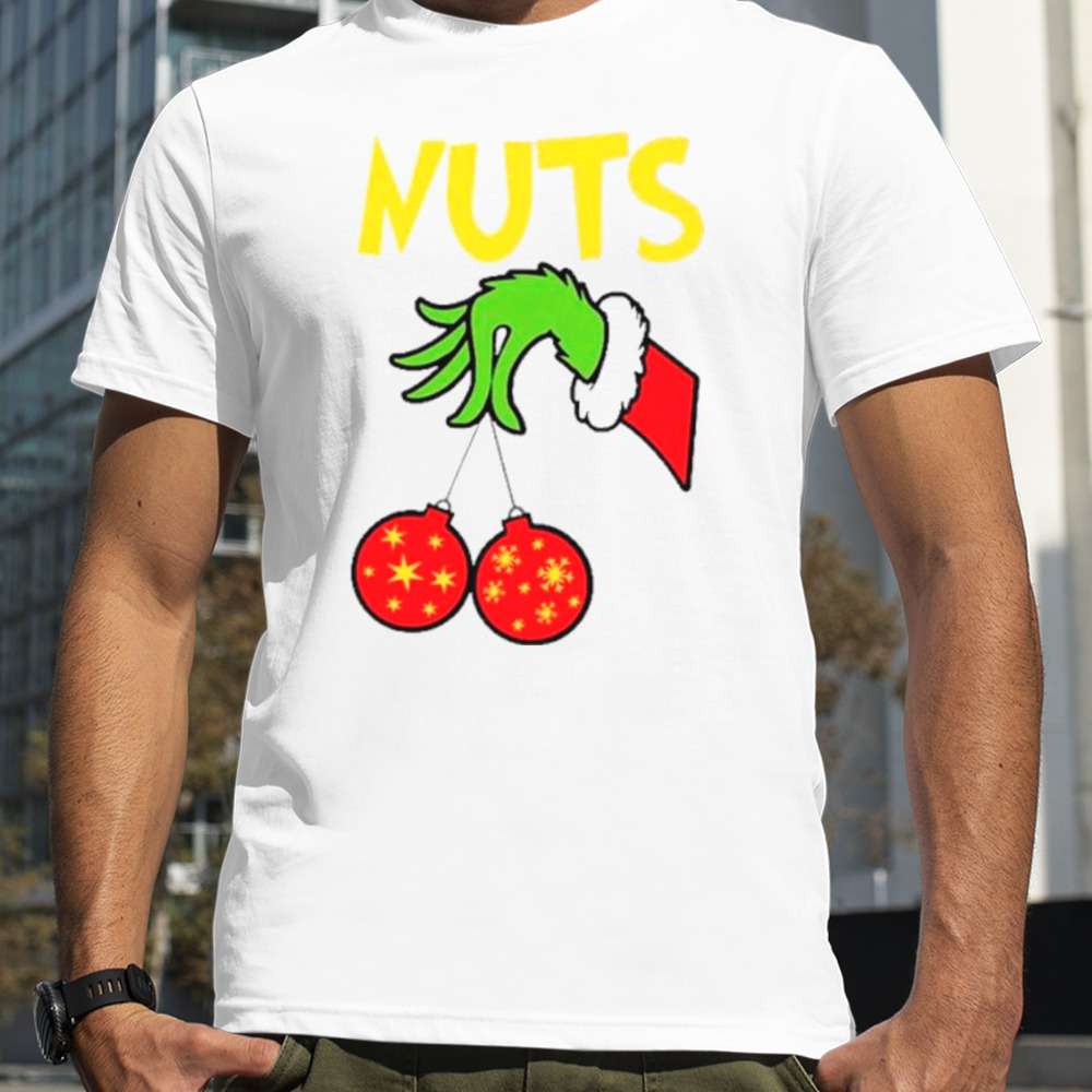 Grinch Christmas couples nuts baby shirt