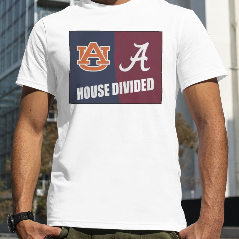 House Divided Auburn And Alabama 2023 Iron Bowl T-shirt